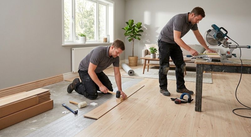 Laminate Floor Installation in Dumont, NJ