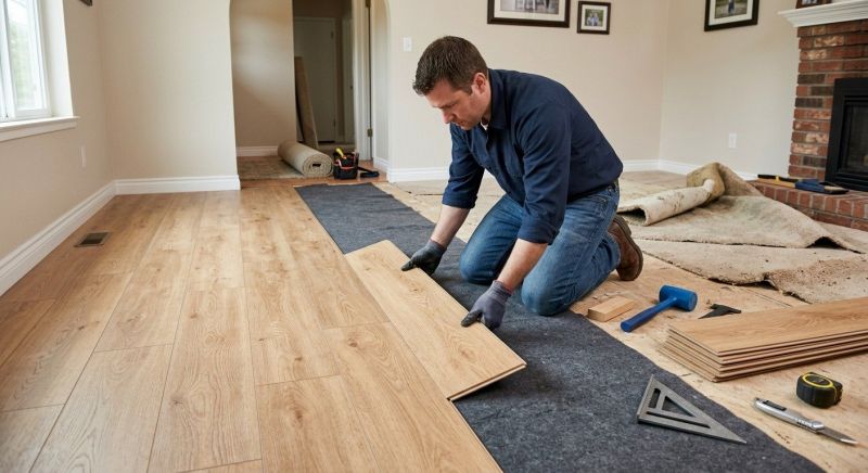 Laminate Floor Remodeling in Westchester County, NY