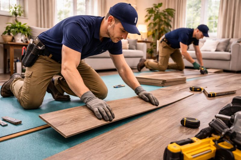 Laminate Floor Replacement in Darien, CT