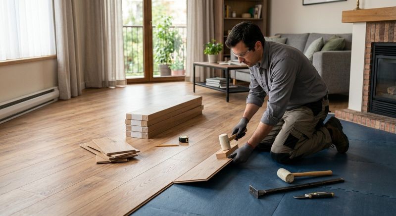 Laminate Floor Replacement in Hackensack, NJ