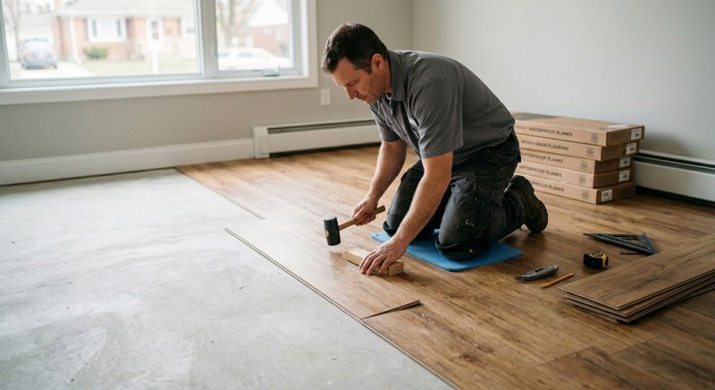 Linoleum Floor Installation in Elmont, NY