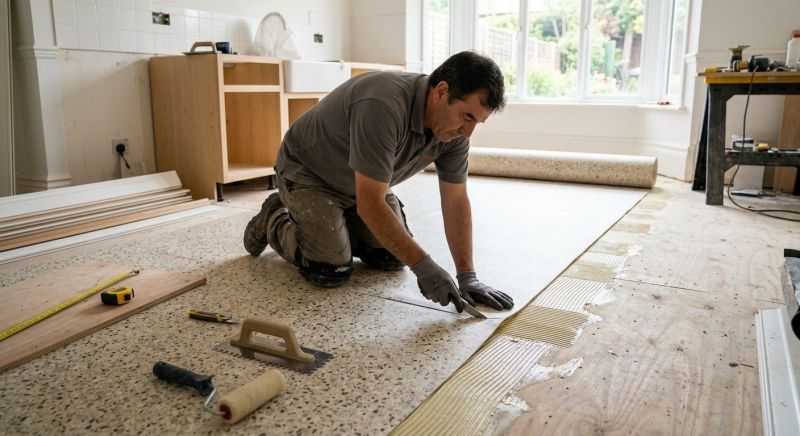 Linoleum Floor Installation in Paramus, NJ
