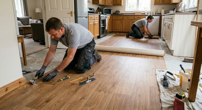 Linoleum Flooring Replacement in Westchester County, NY