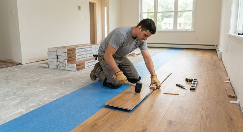 Lvt Flooring Installation in Bergen County, NJ