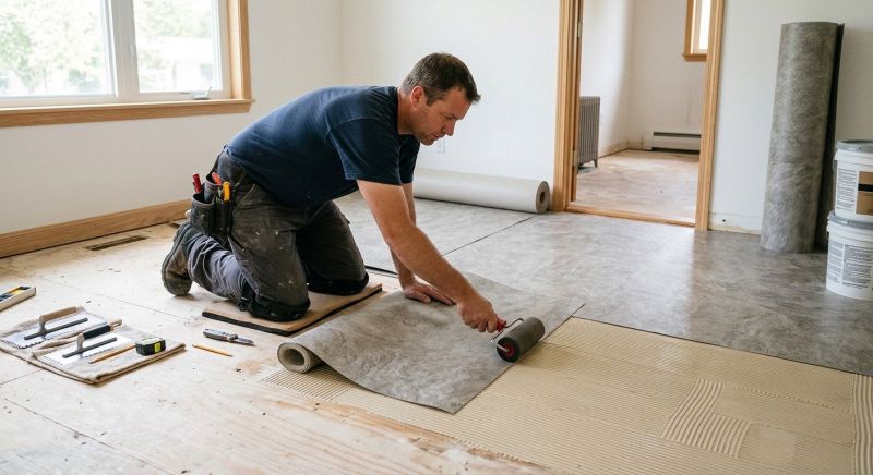 Sheet Flooring Installation in Maspeth, NY