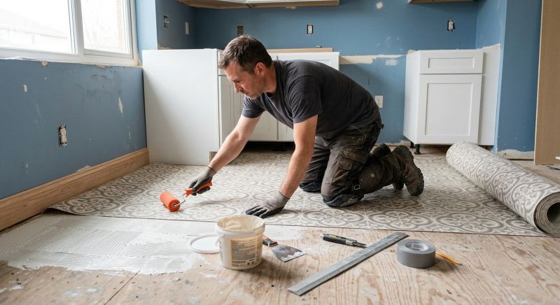Sheet Linoleum Installation in Bloomfield, NJ