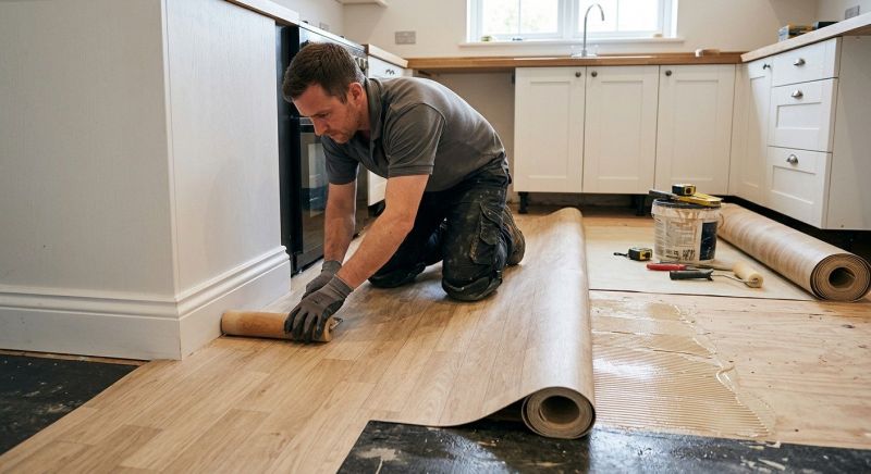 Sheet Linoleum Installation in Buchanan, NY