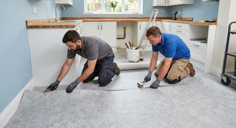 Sheet Linoleum Installation in Westchester County, NY