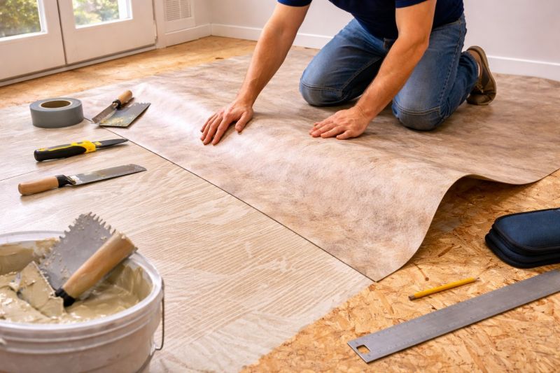 Sheet Vinyl Installation in Maspeth, NY