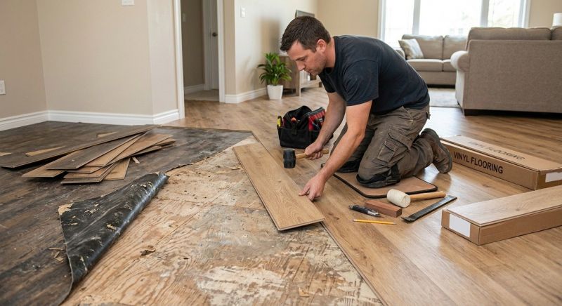 Vinyl Flooring Installation in Lynbrook, NY